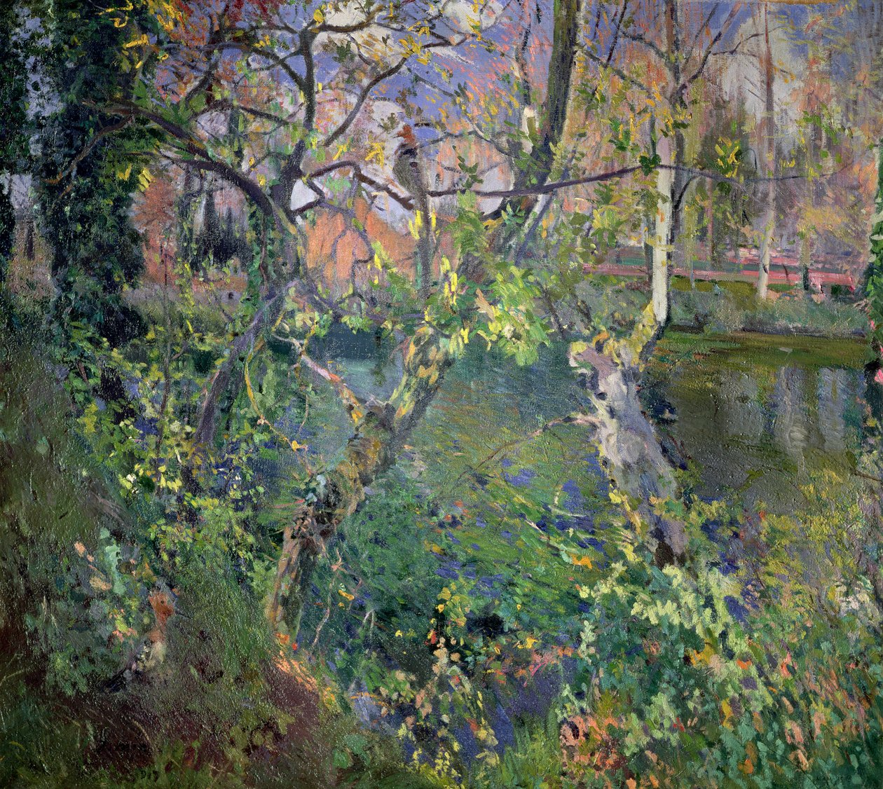 Moguda Yağmurları, 1917 by Joaquin Mir Trinxet