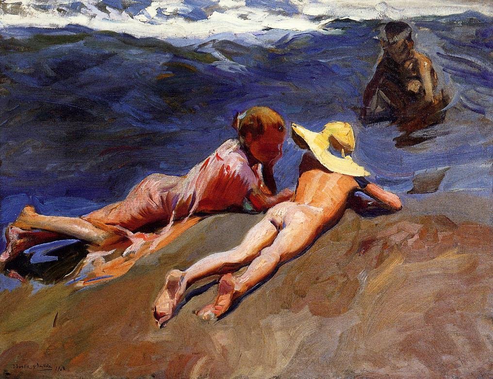 Kumda, Valencia Sahili by Joaquín Sorolla