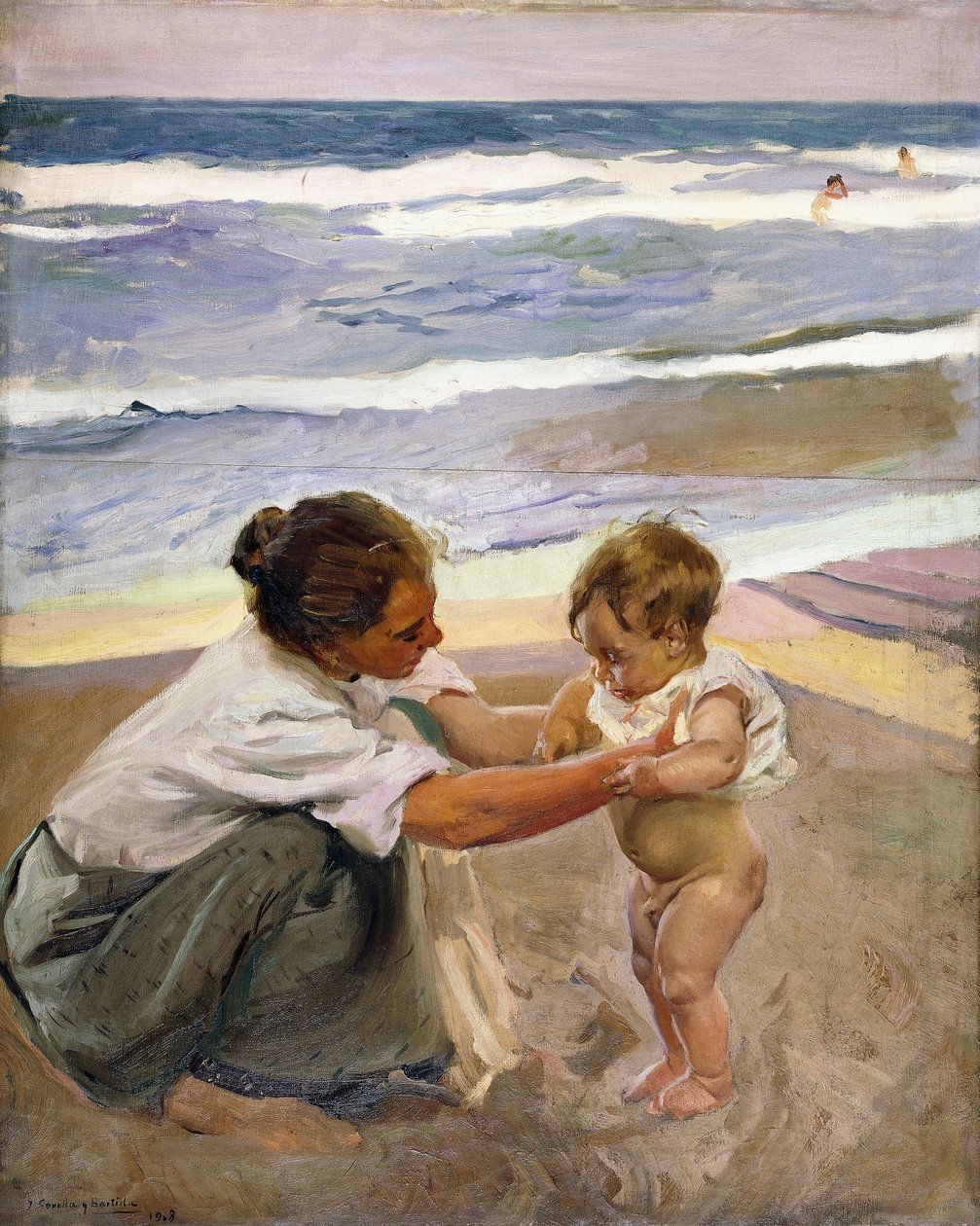Sahilde, 1908 by Joaquín Sorolla