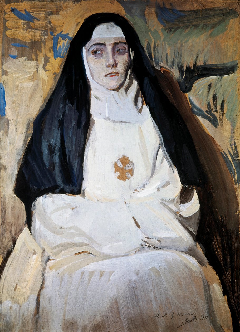 Bir rahibe tablosu Joaquin SOROLLA (1863-1923) by Joaquín Sorolla