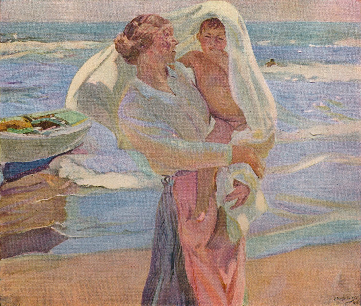 Banyodan Sonra, 1915, 1932 by Joaquín Sorolla