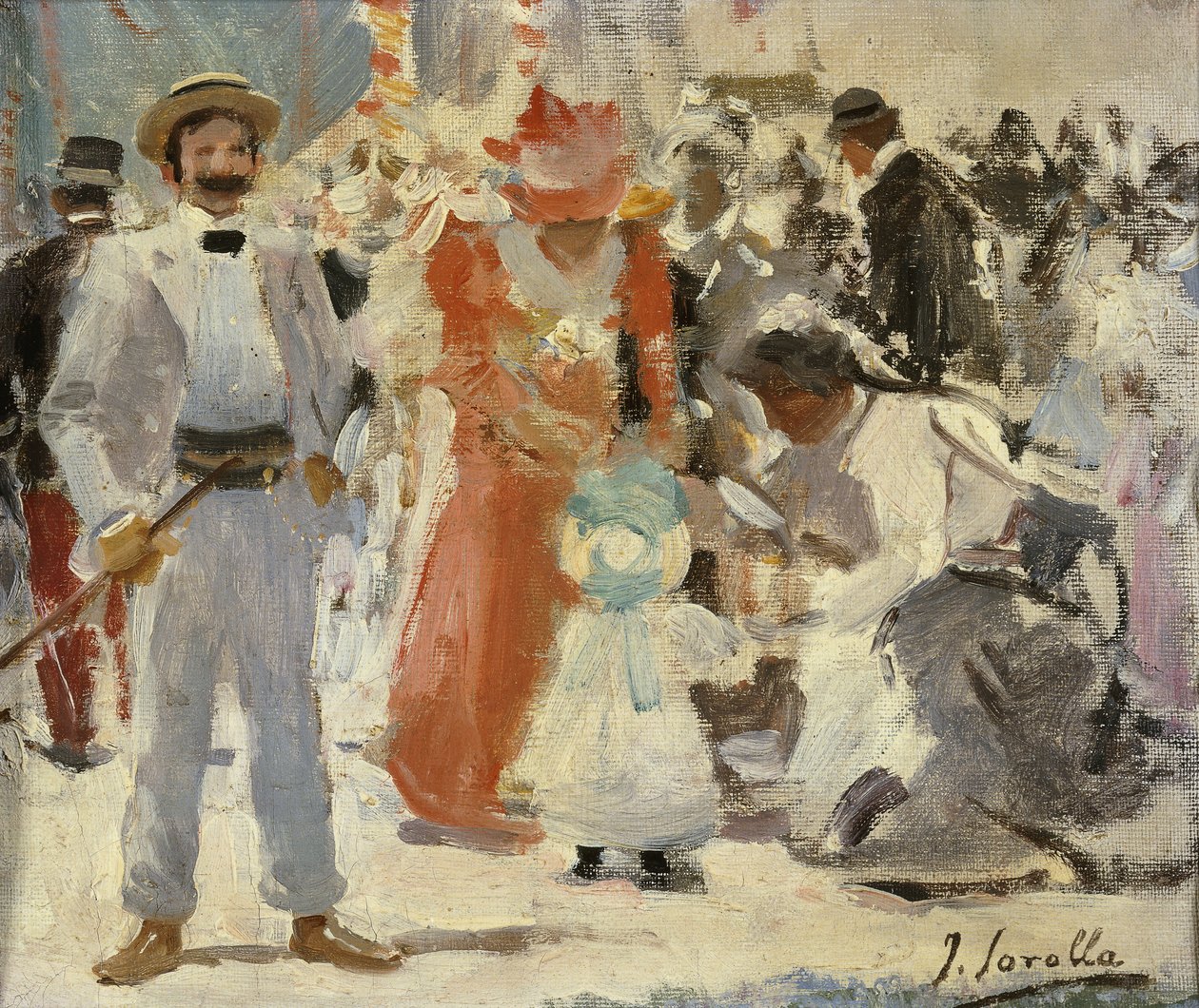 Fuarda; En la Feria, by Joaquín Sorolla