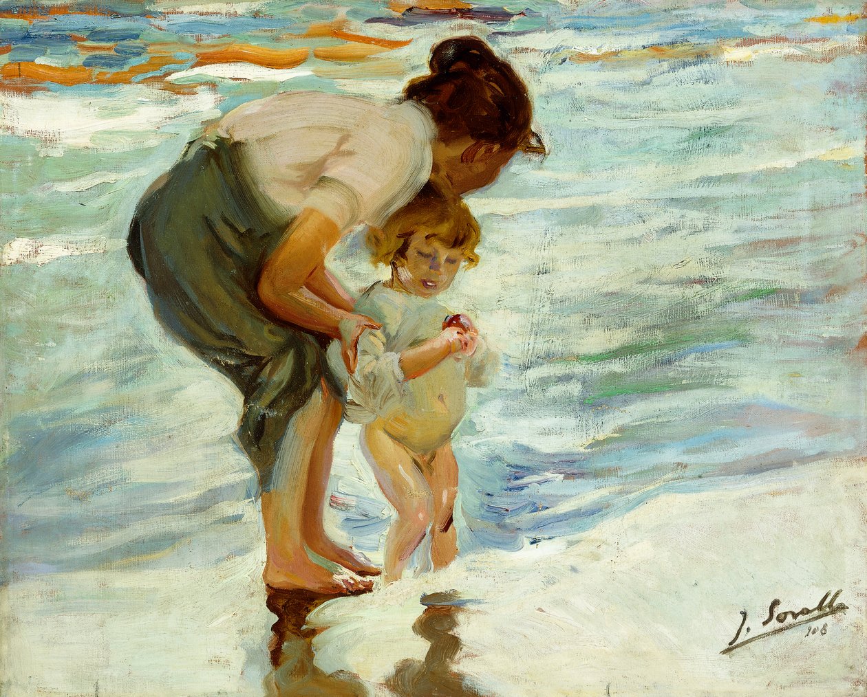 Sahilde, 1908 by Joaquín Sorolla