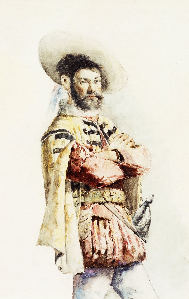 silahşör, by Joaquín Sorolla