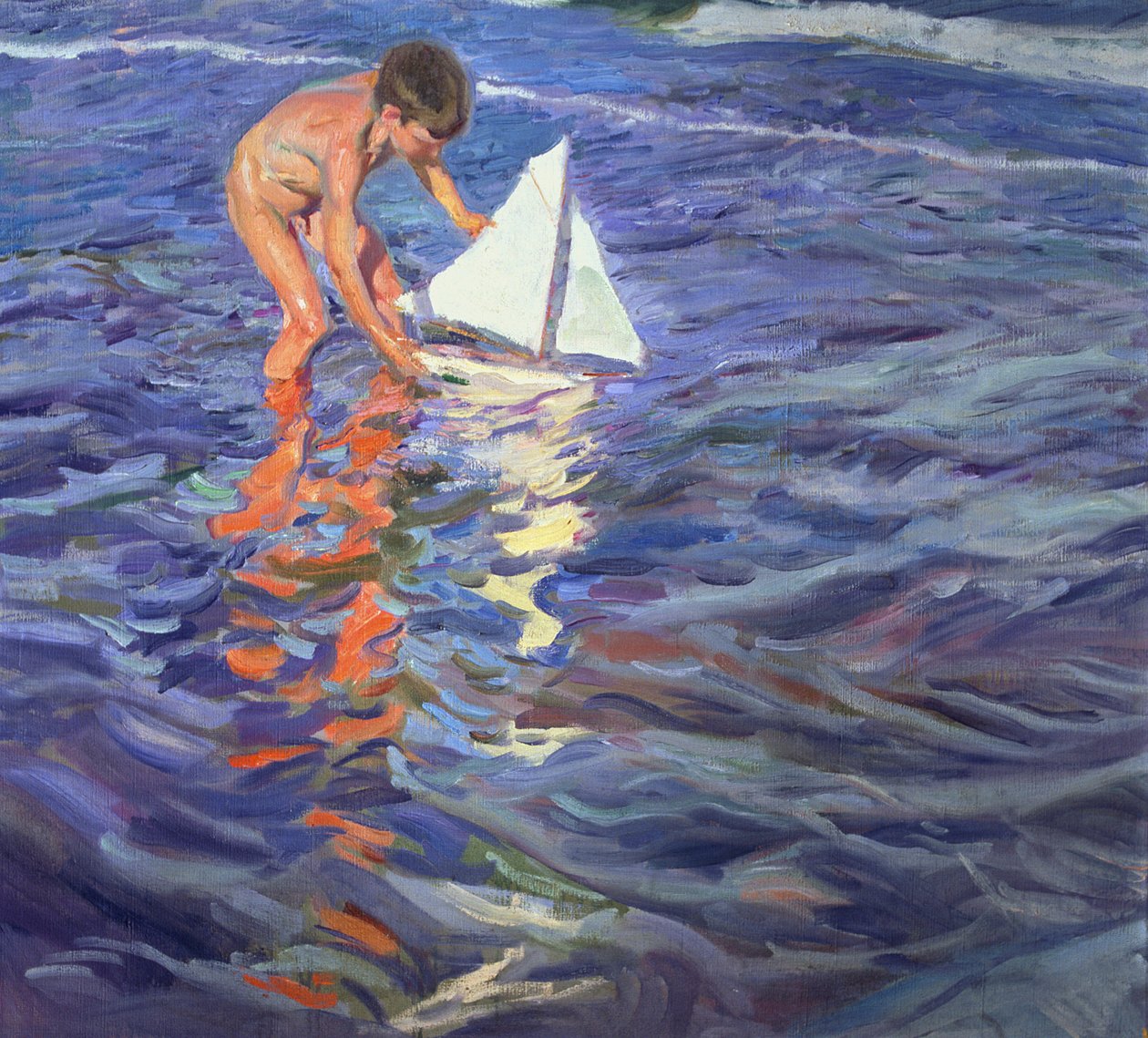 Genç Yatçı by Joaquin Sorolla y Bastida