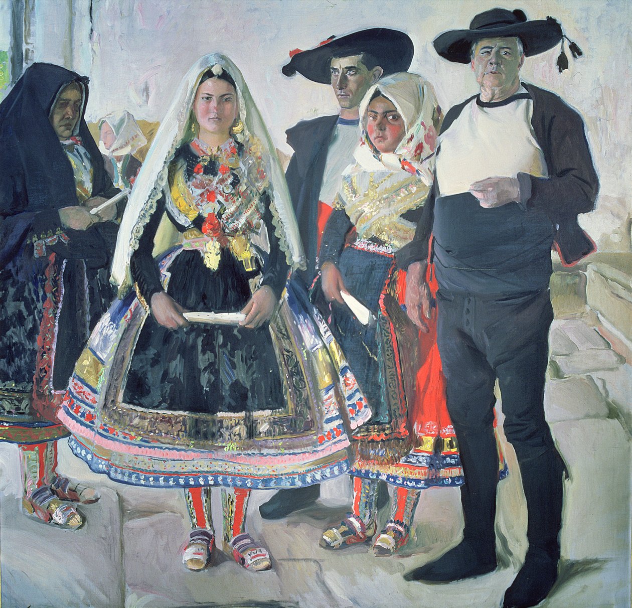Tipik Lagarterlılar by Joaquin Sorolla y Bastida