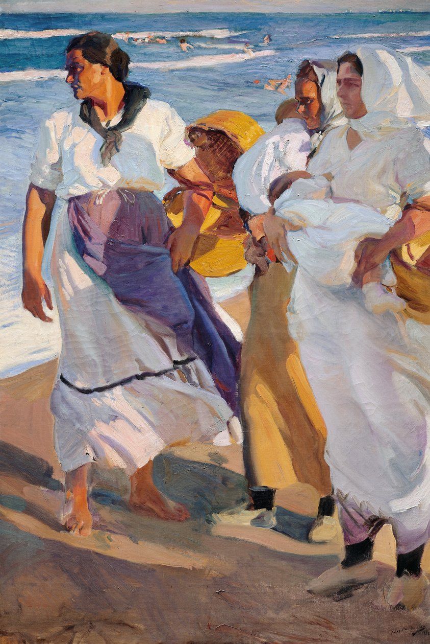 Valencia Balıkçıları by Joaquín Sorolla