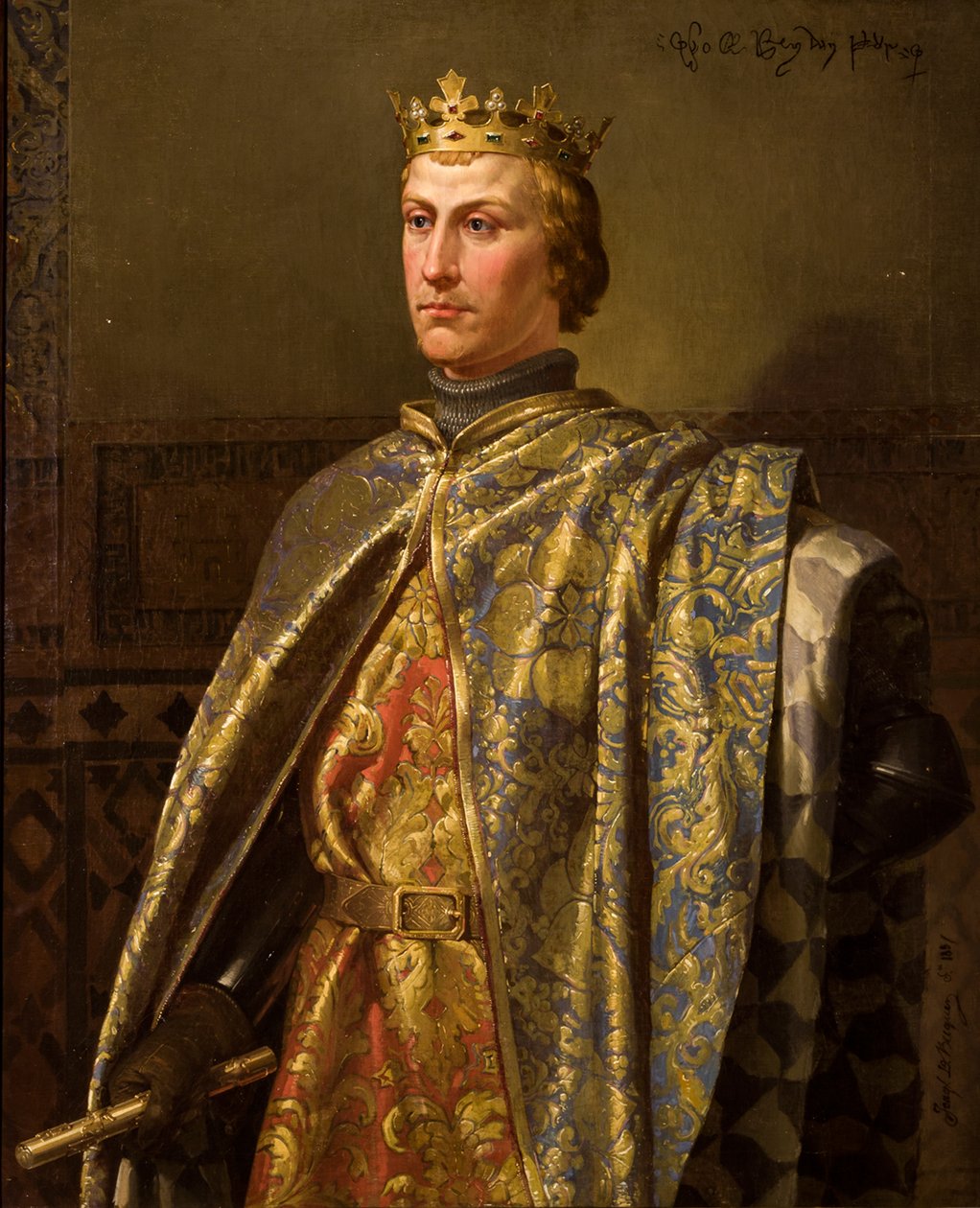 Pedro I Kastilya by Joaquín Domínguez Bécquer  