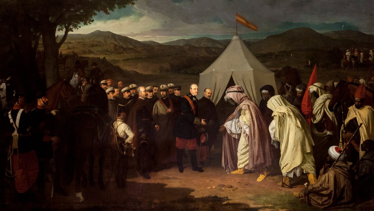 Wad-Ras Barışı by Joaquín Domínguez Bécquer