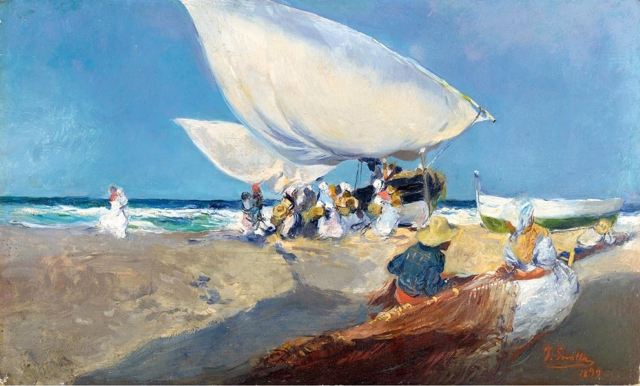 Ağları düzeltme by Joaquín Sorolla