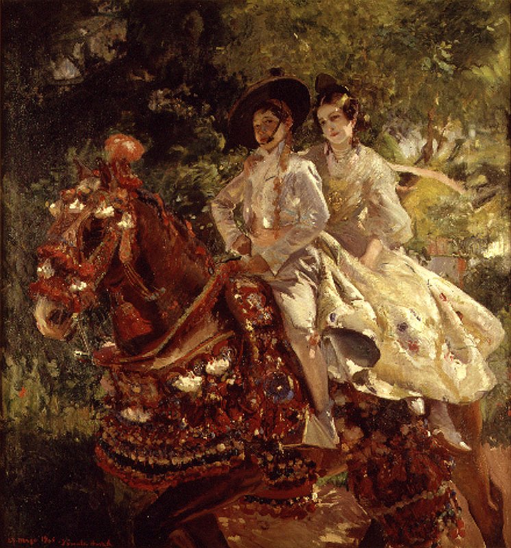 Valencia grubu by Joaquín Sorolla