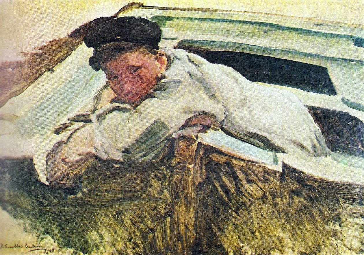 Grumete m by Joaquín Sorolla