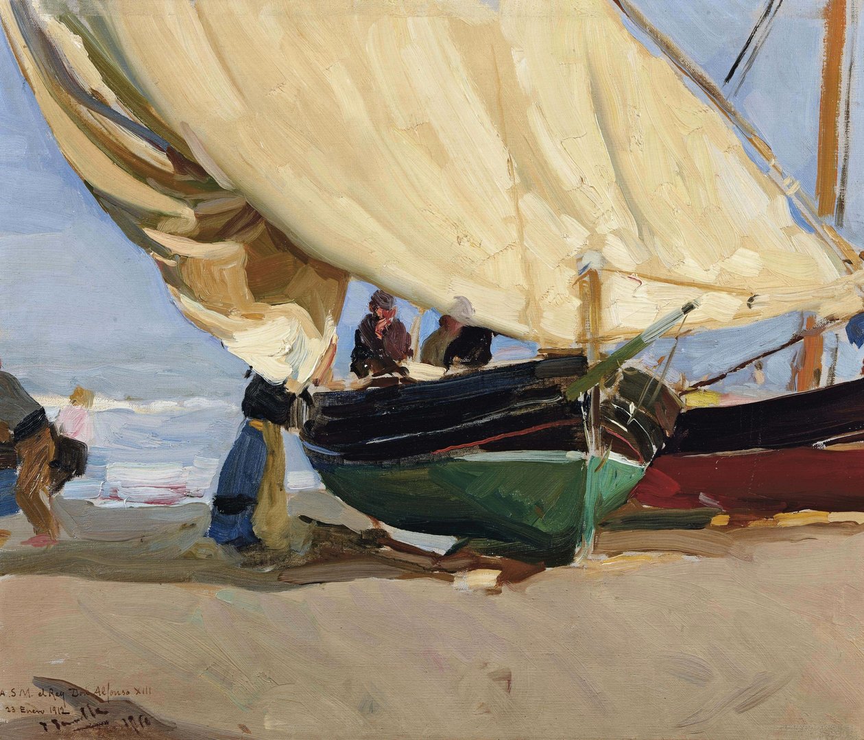 balıkçılar by Joaquín Sorolla