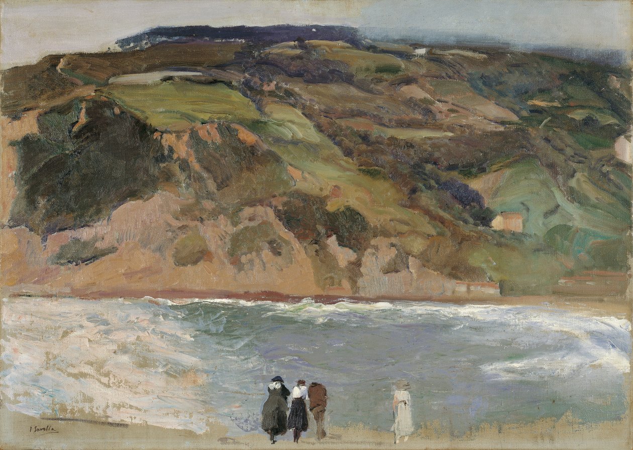 San Sebastián Dalgakıran by Joaquín Sorolla