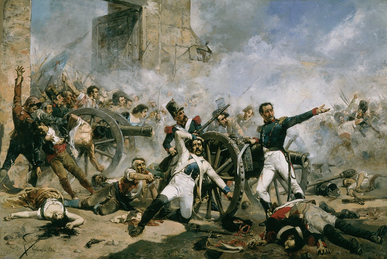 2 Mayıs Madrid, 1884 by Joaquín Sorolla