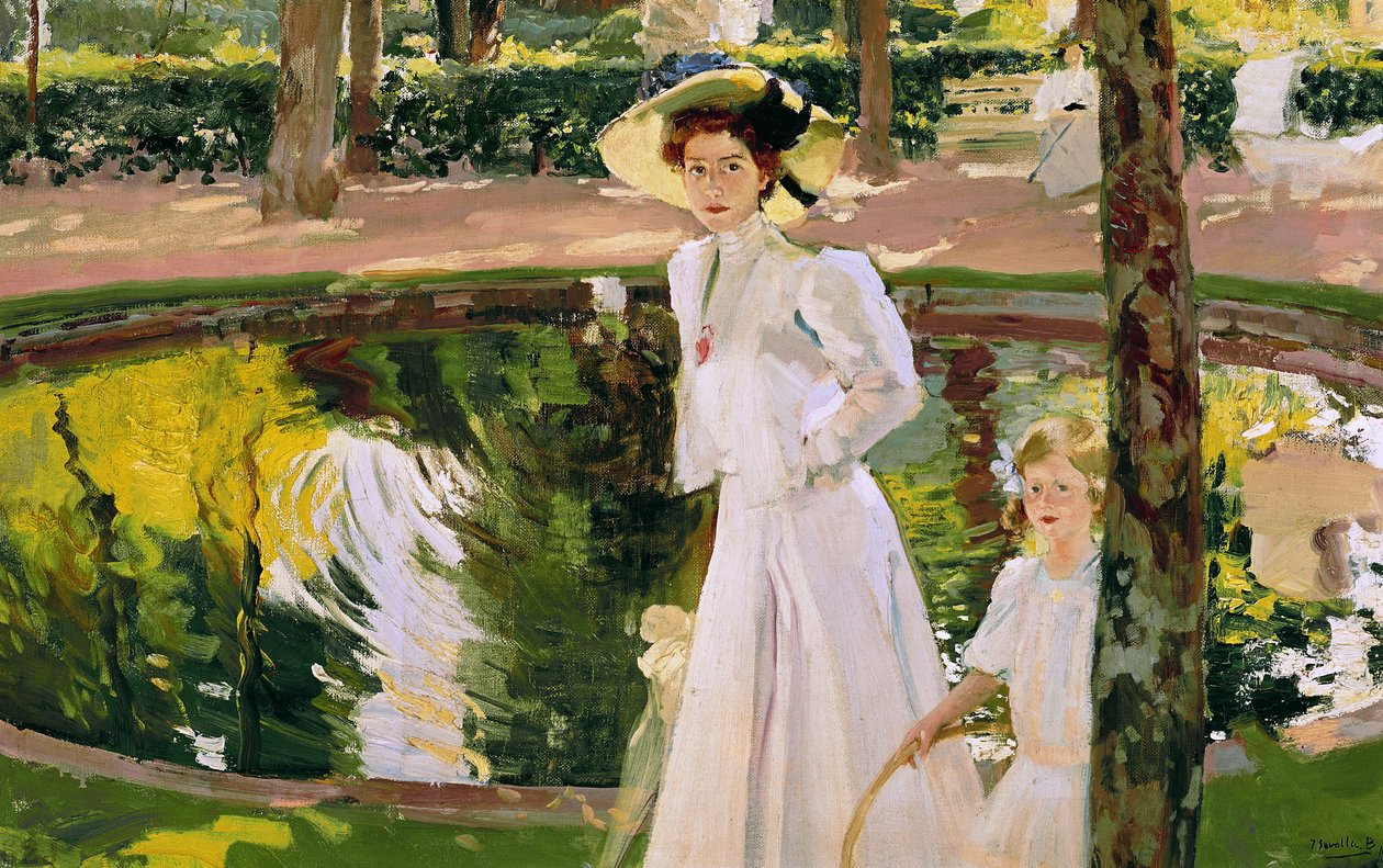 Bahçe, 1913 by Joaquín Sorolla