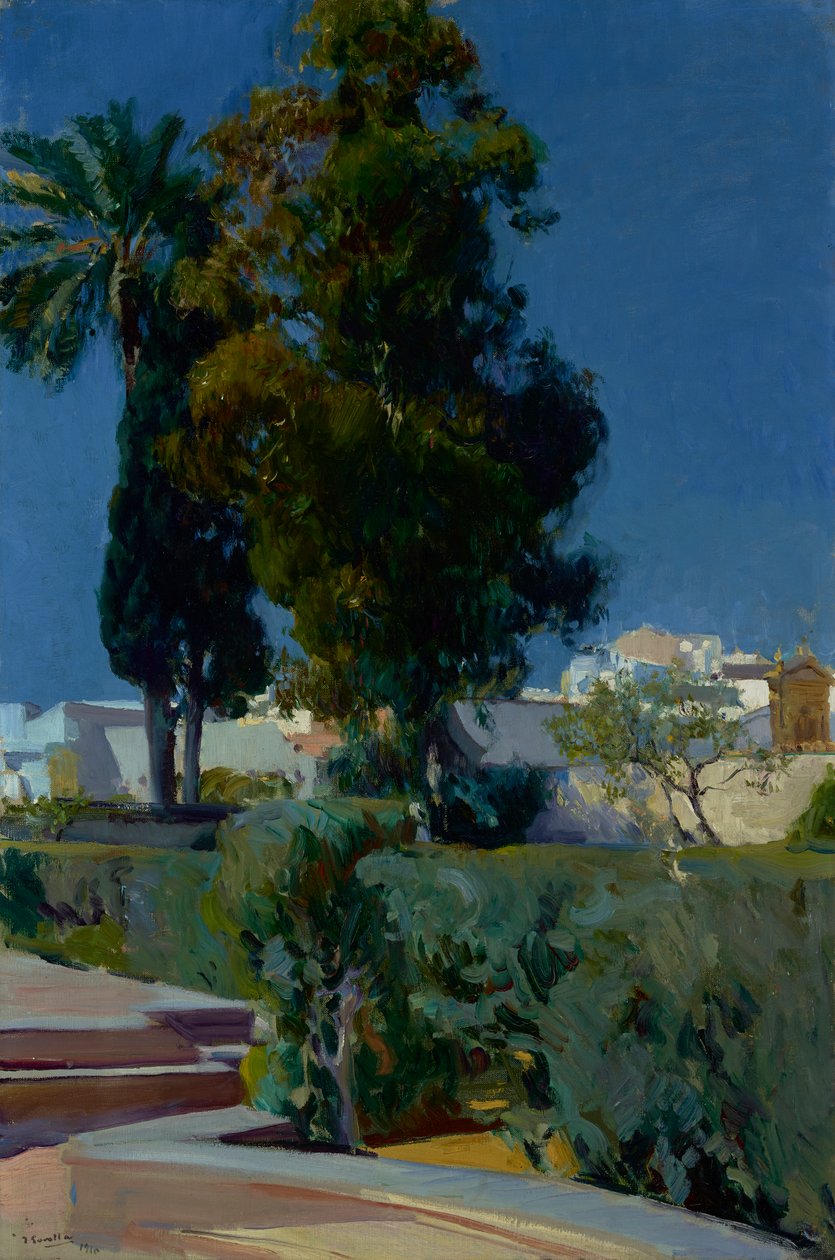 Bahçenin Köşesi, Alcazar, Sevilla, 1910 by Joaquín Sorolla