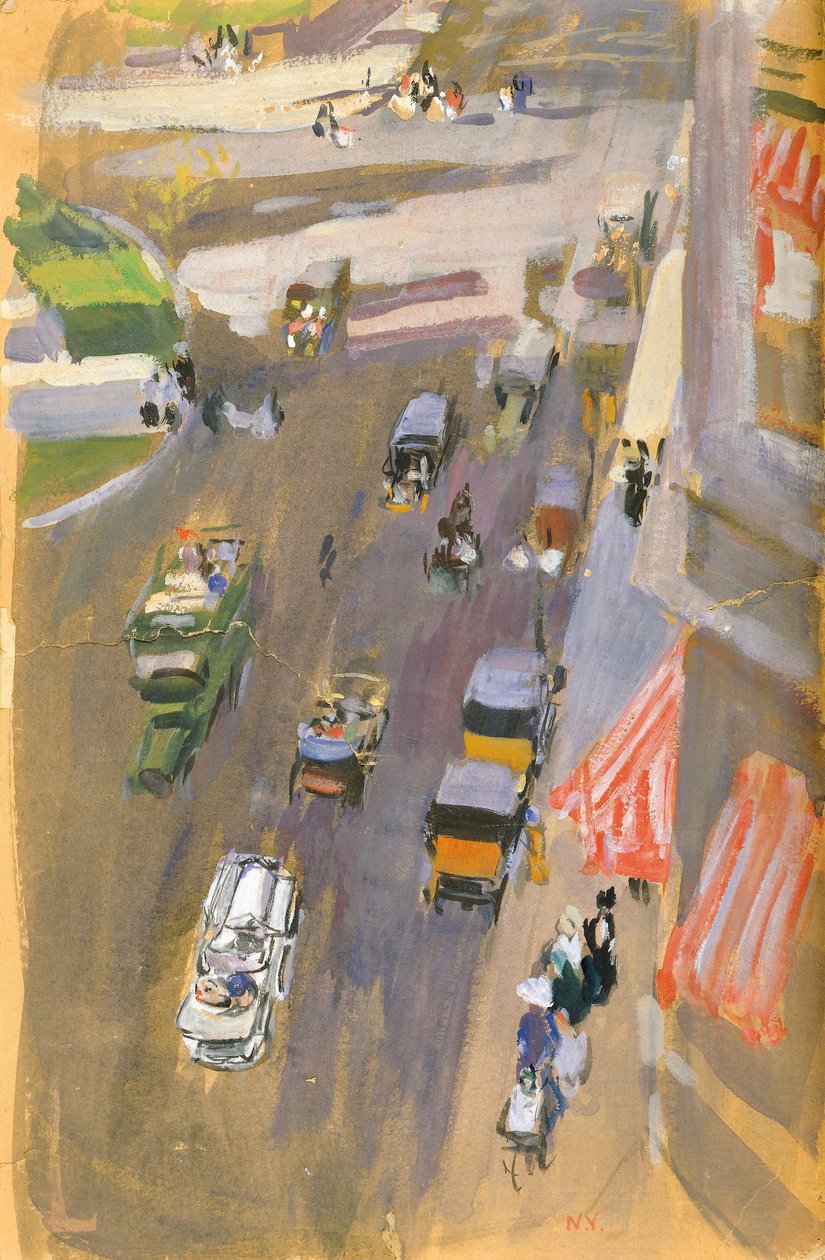 Beşinci Cadde, New York by Joaquín Sorolla