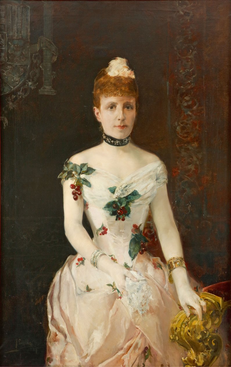 Avusturya Maria Christina 1858-1929, İspanya Kraliçesi, 1888. by Joaquín Sorolla