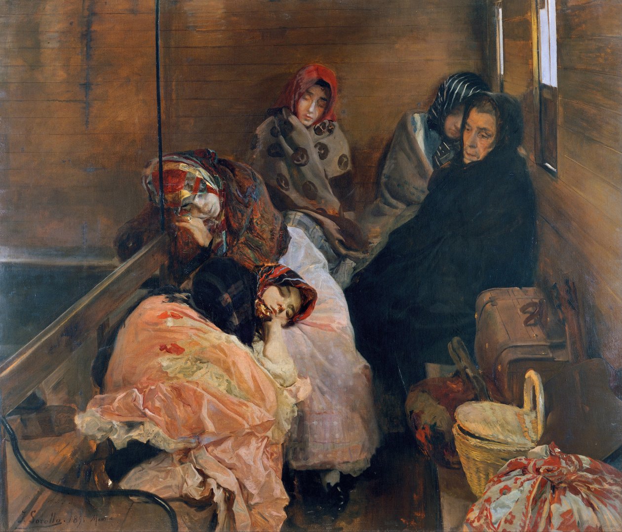 beyaz köle ticareti by Joaquín Sorolla