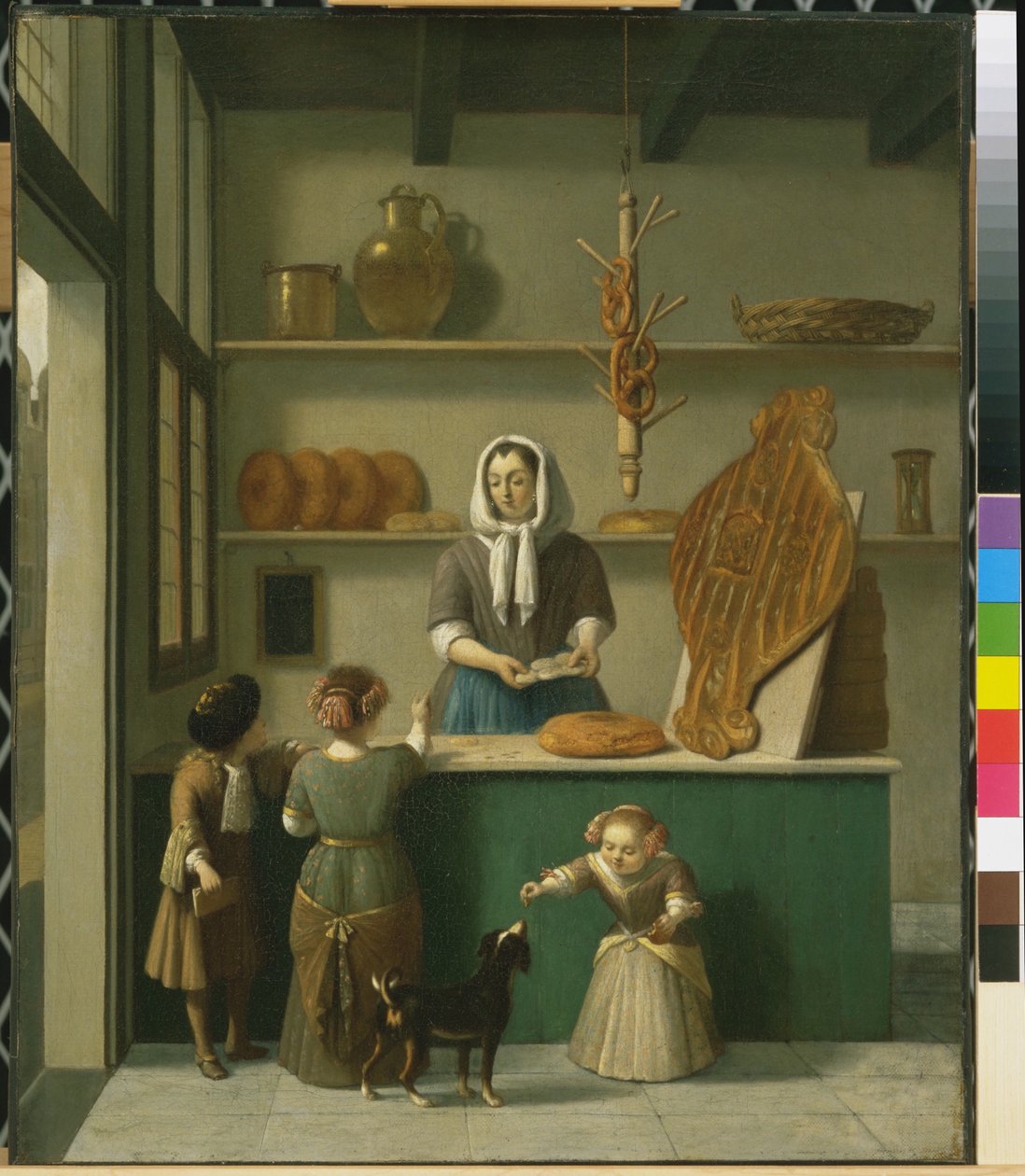 Fırın Dükkanı, 1680 dolayları by Job Berckheyde