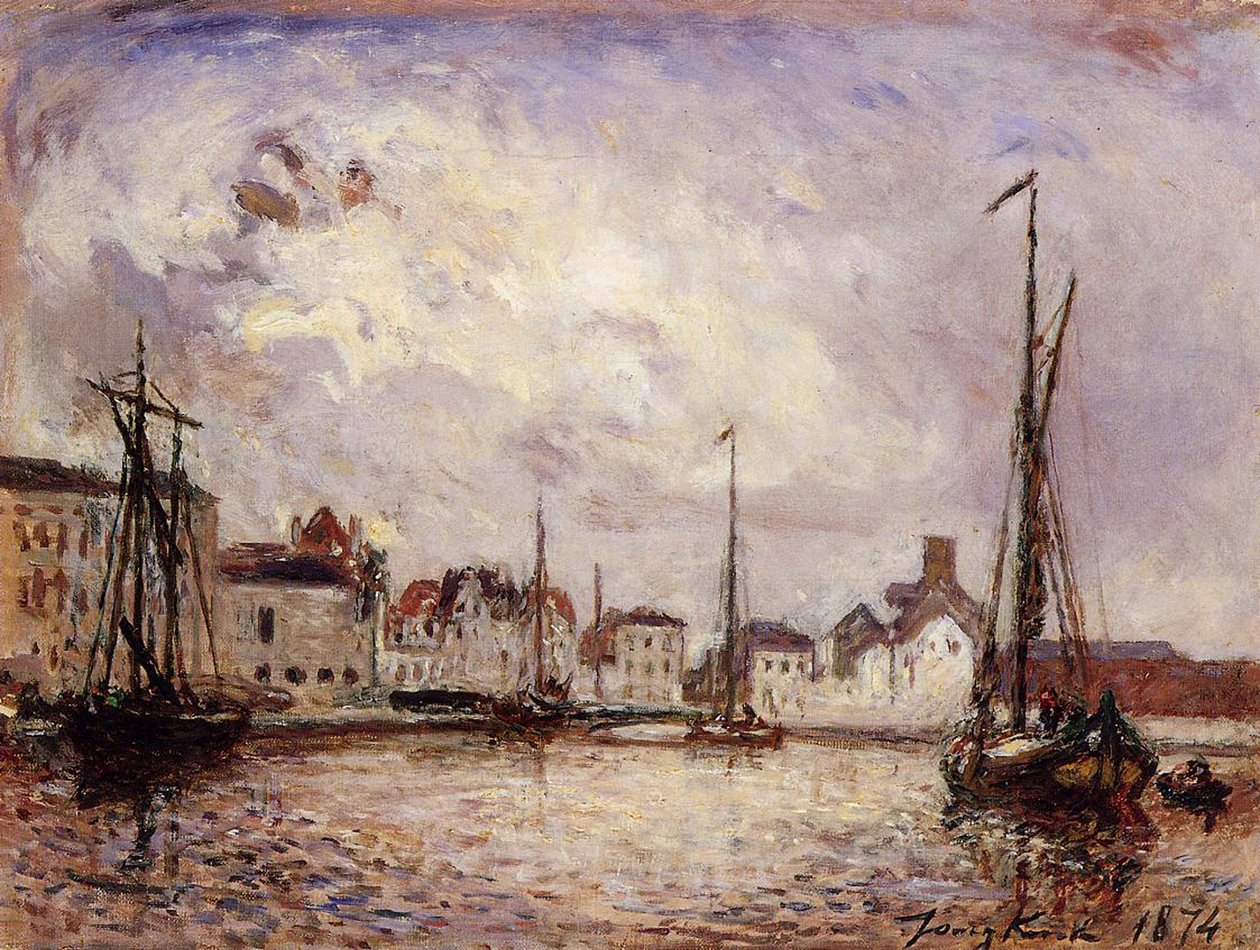 Brüksel, Depo Bölgesi, 1874 by Johan Barthold Jongkind