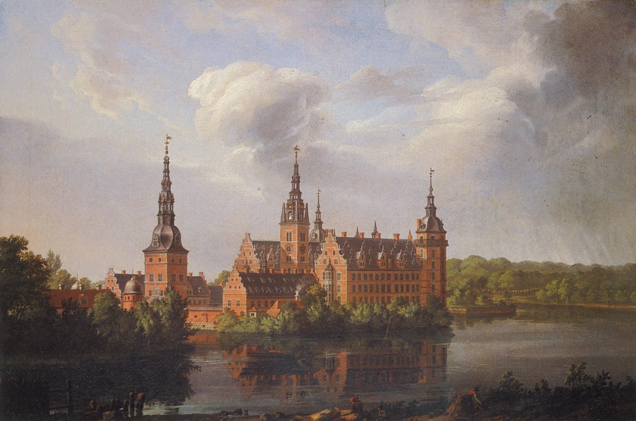 Frederiksborg Kalesi by Johan Christian Dahl