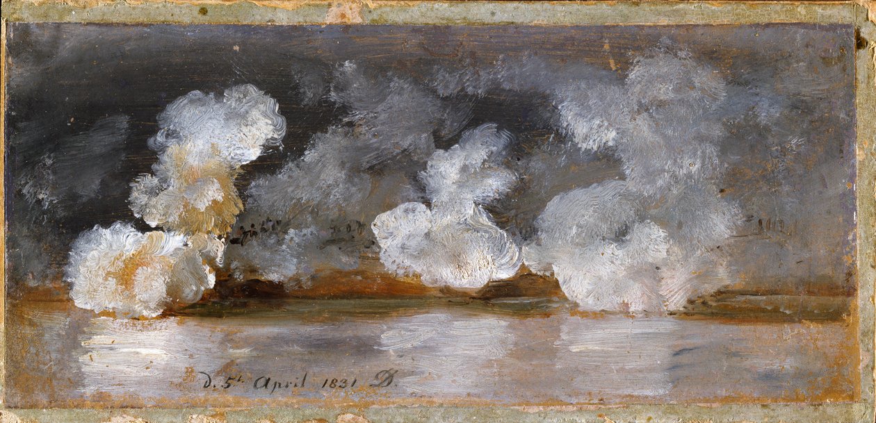 Top Atışlarından Duman by Johan Christian Dahl