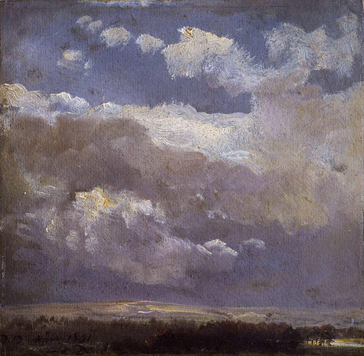 Fırtına bulutu by Johan Christian Dahl