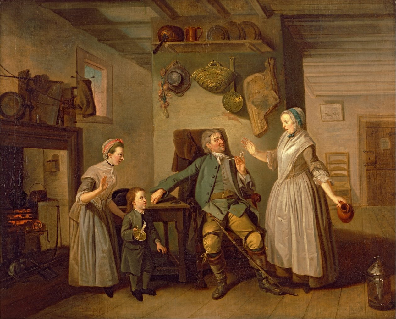 David Garrick ve Mary Bradshaw, David Garricks The Farmers Return