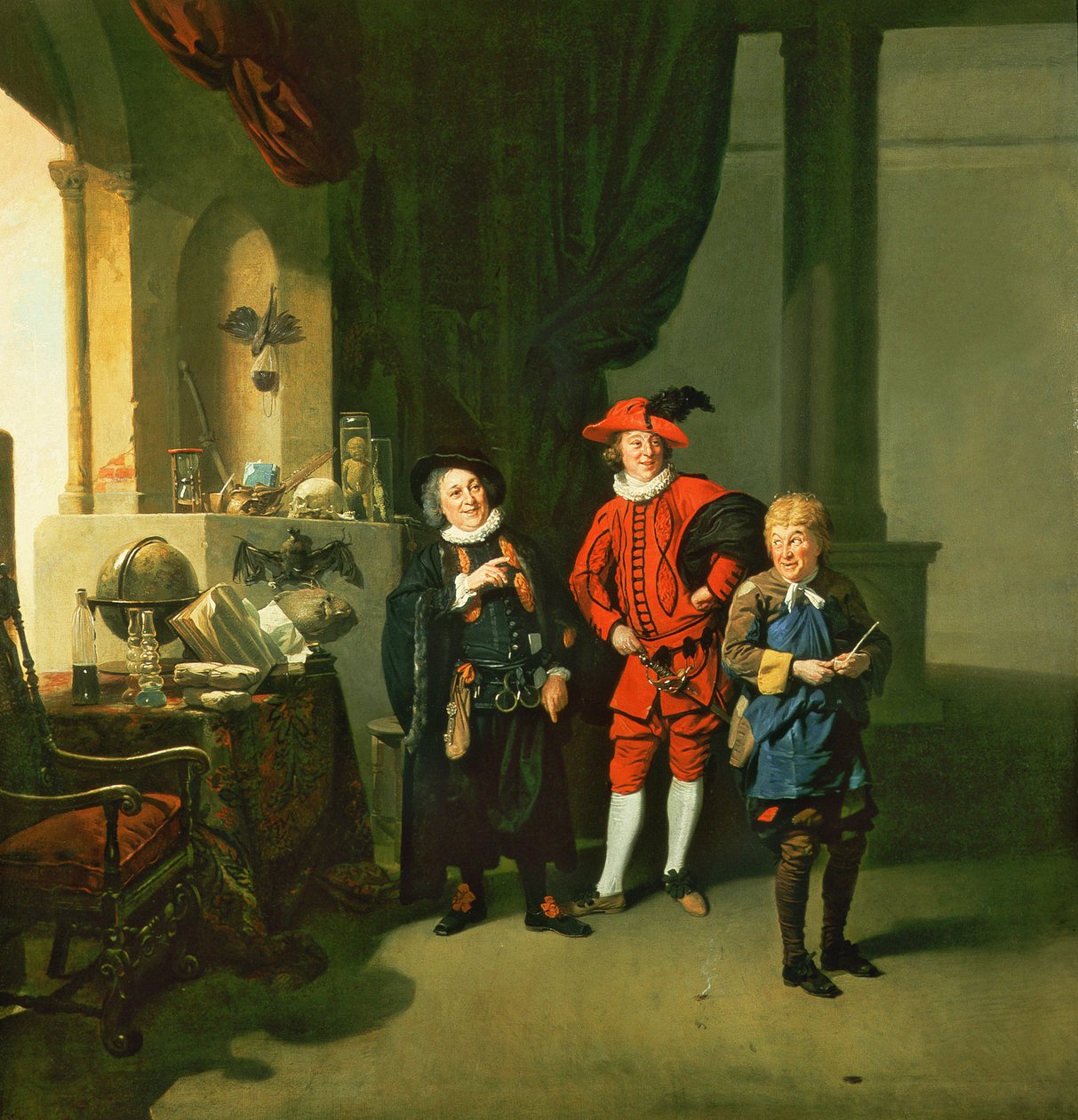 David Garrick, William Burton ve John Palmer ile Ben Jonson, 1770 tarafından 