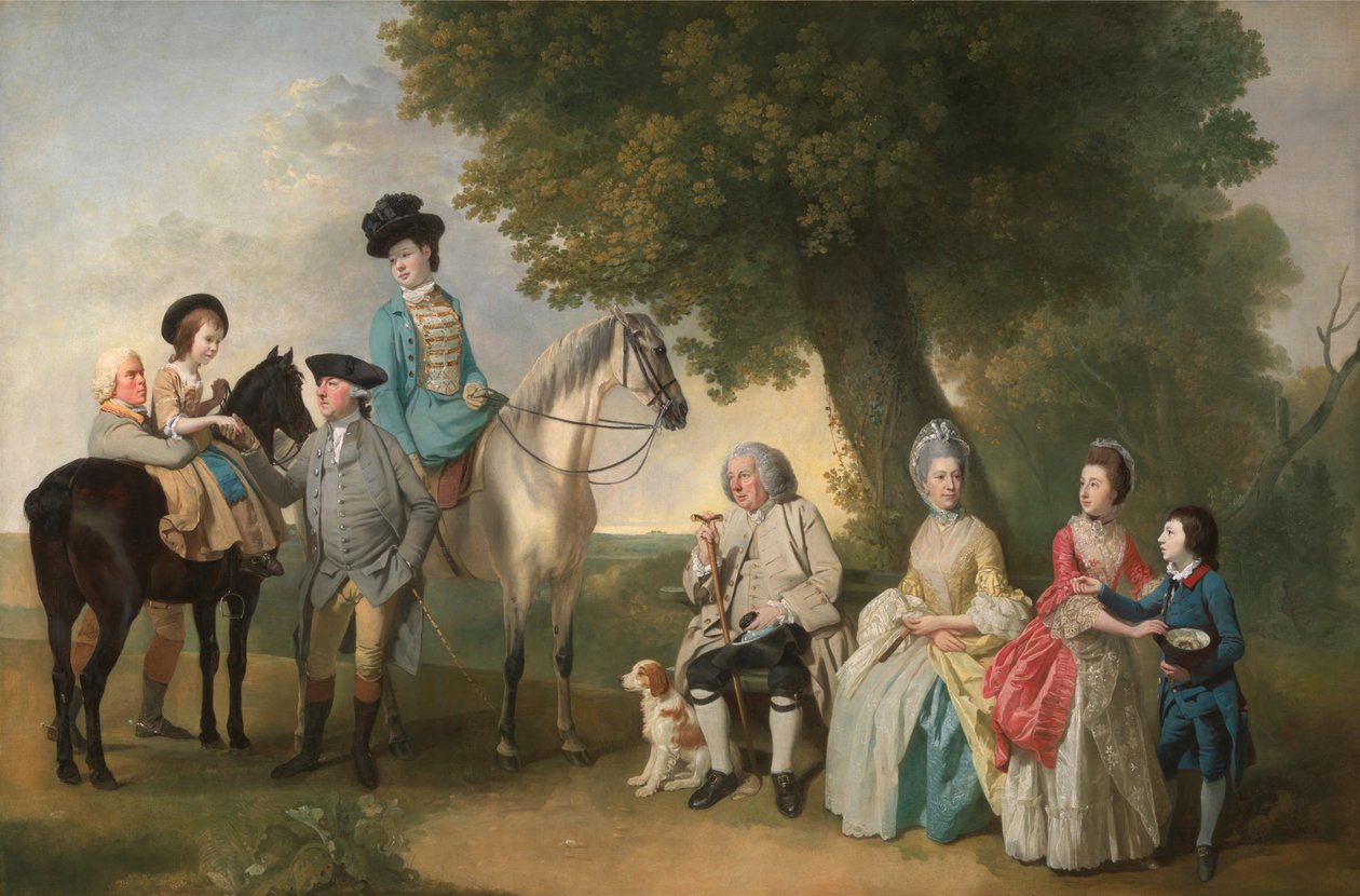 Drummond Ailesi by Johan Joseph Zoffany