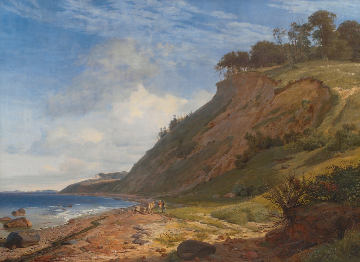 Danimarka Sahili by Johan Thomas Lundbye