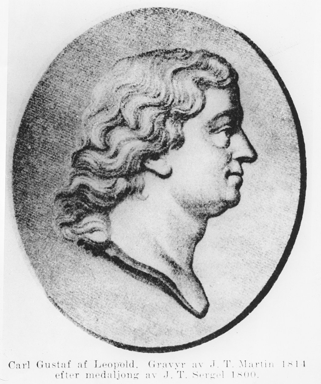 Carl Gustaf af Leopold, 1814  by Johan Tobias Sergel