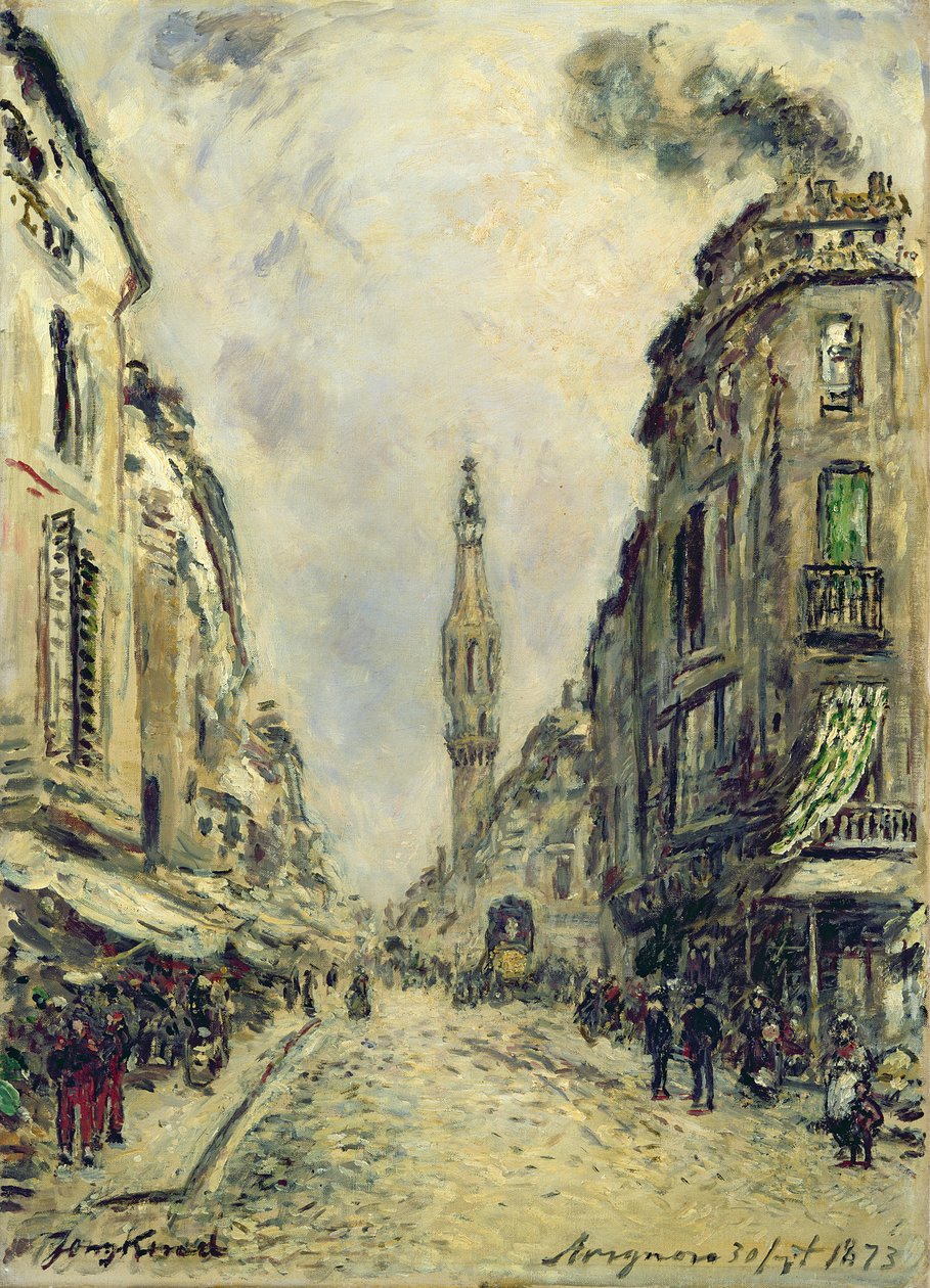 Avignon, 1873 by Johan Barthold Jongkind