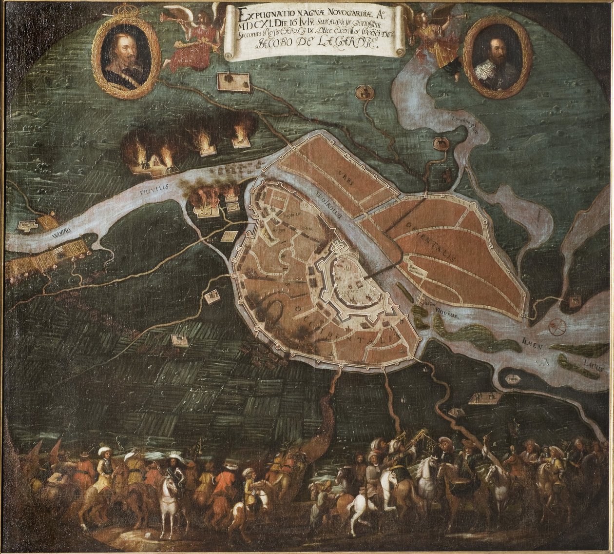 Novgorod Savaşı (Rusya), İsveç Polonya Savaşı (1600-1611) - Novgorod Savaşı by Johan Hammer