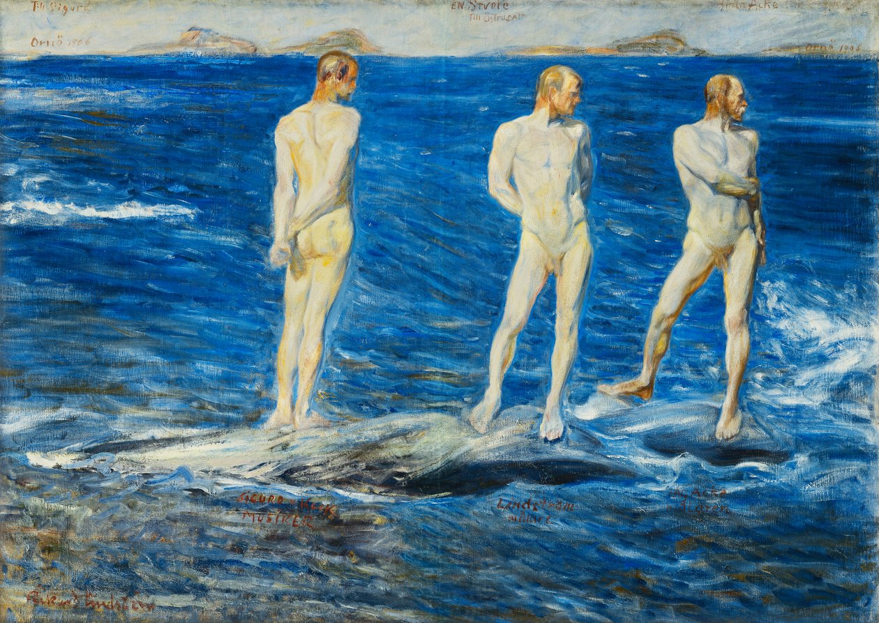 Tuz, Rüzgar ve Deniz, 1906, 1909 by Johan Axel Gustav Acke