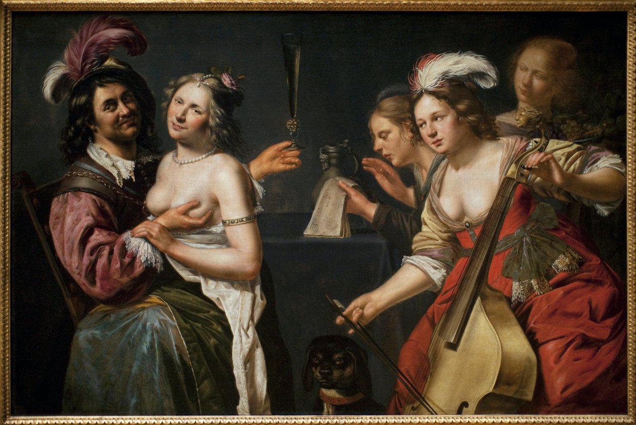 Müsrif oğul veya “beş duyunun alegorisi”. Johannes Baeck