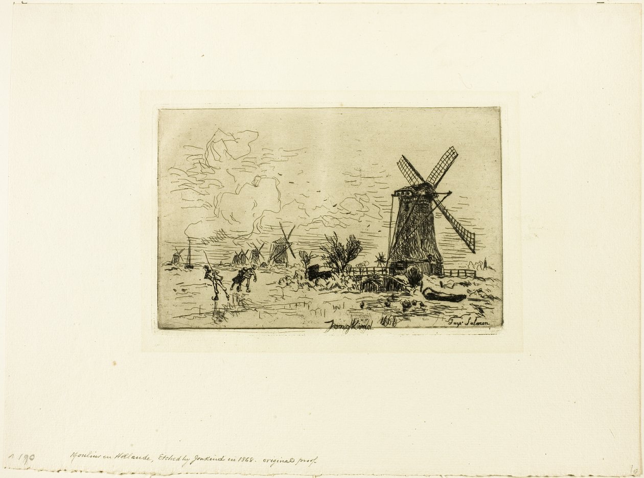 Batavia by Johan Barthold Jongkind