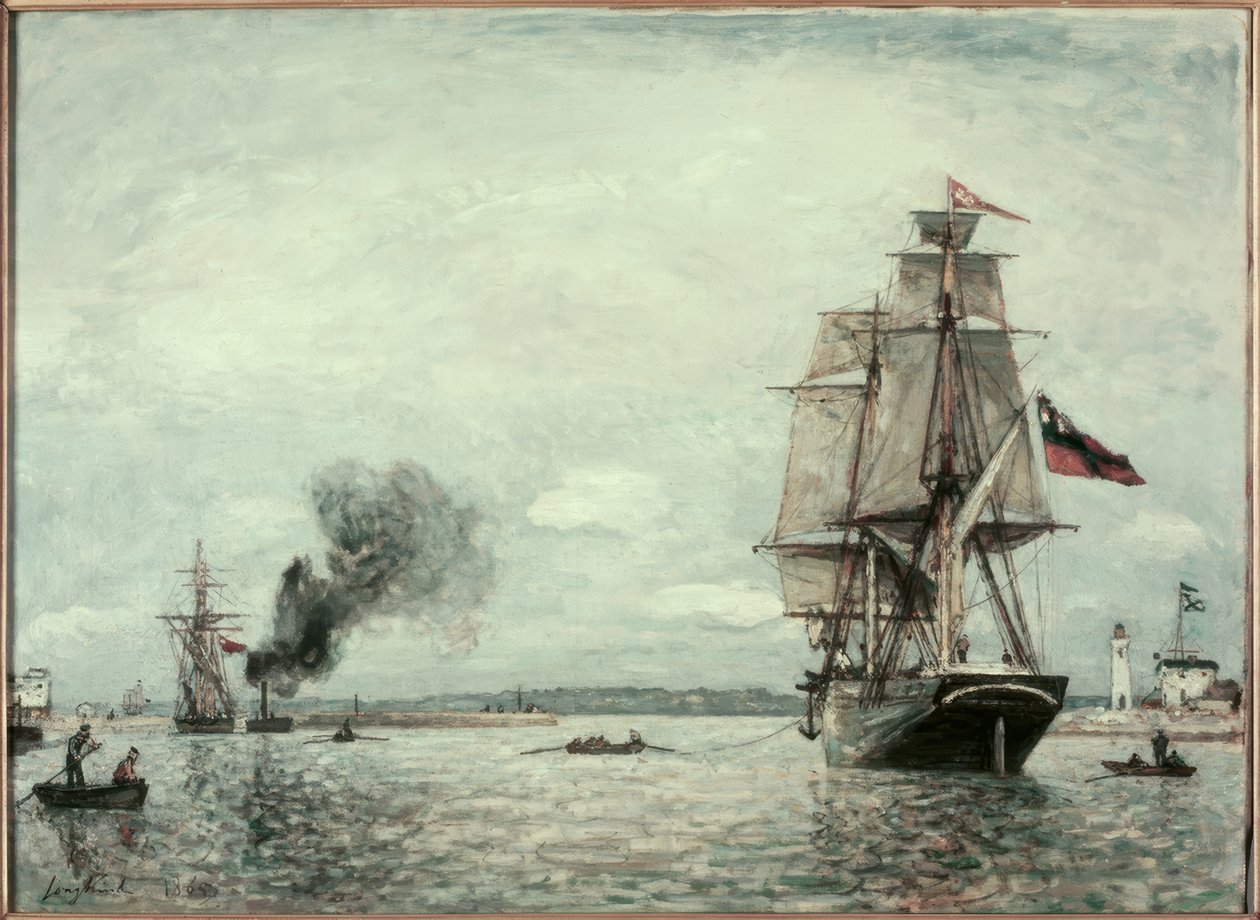Deniz by Johan Barthold Jongkind