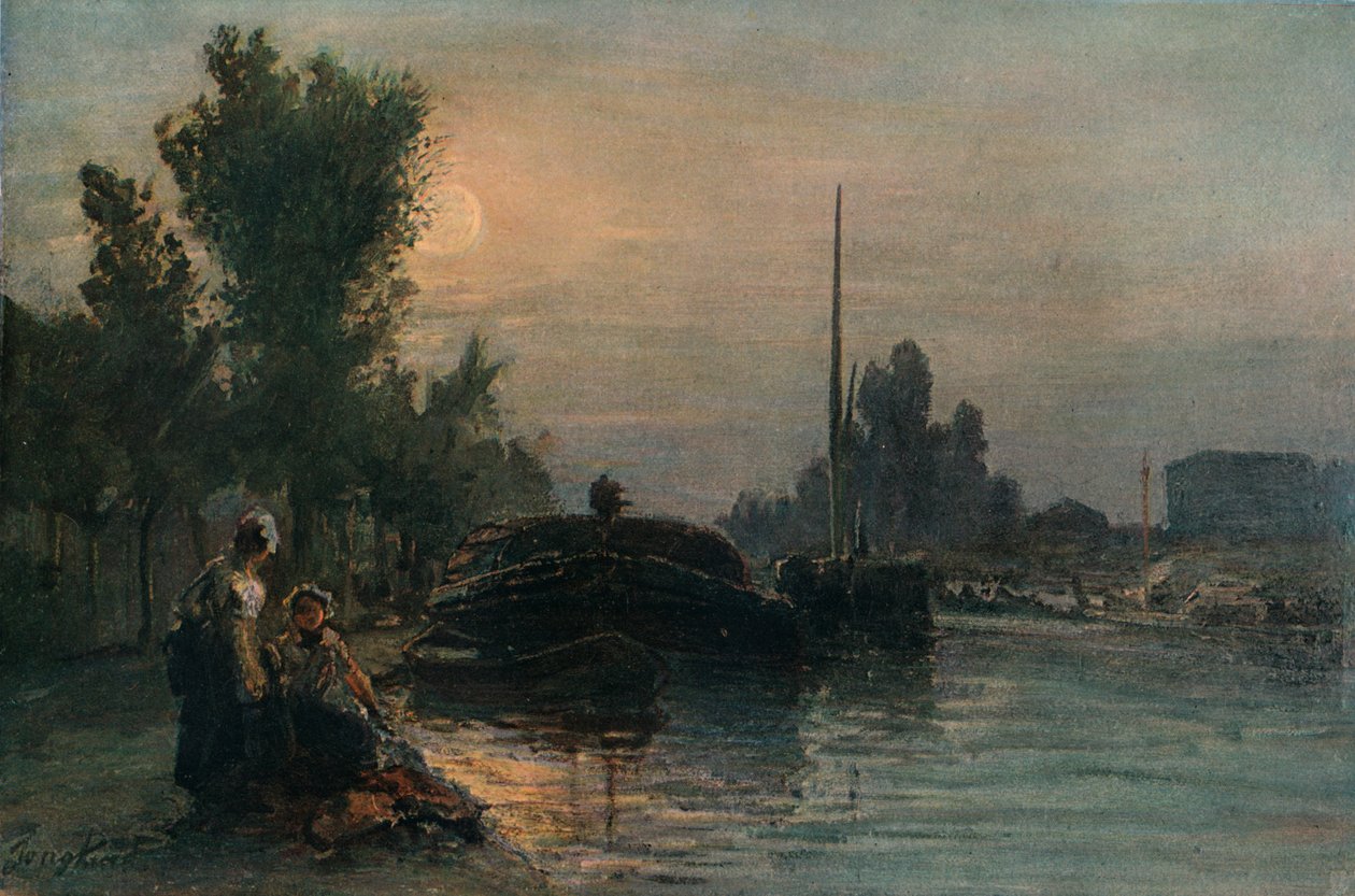 Ay Işığı, c1870, 1903 by Johan Barthold Jongkind