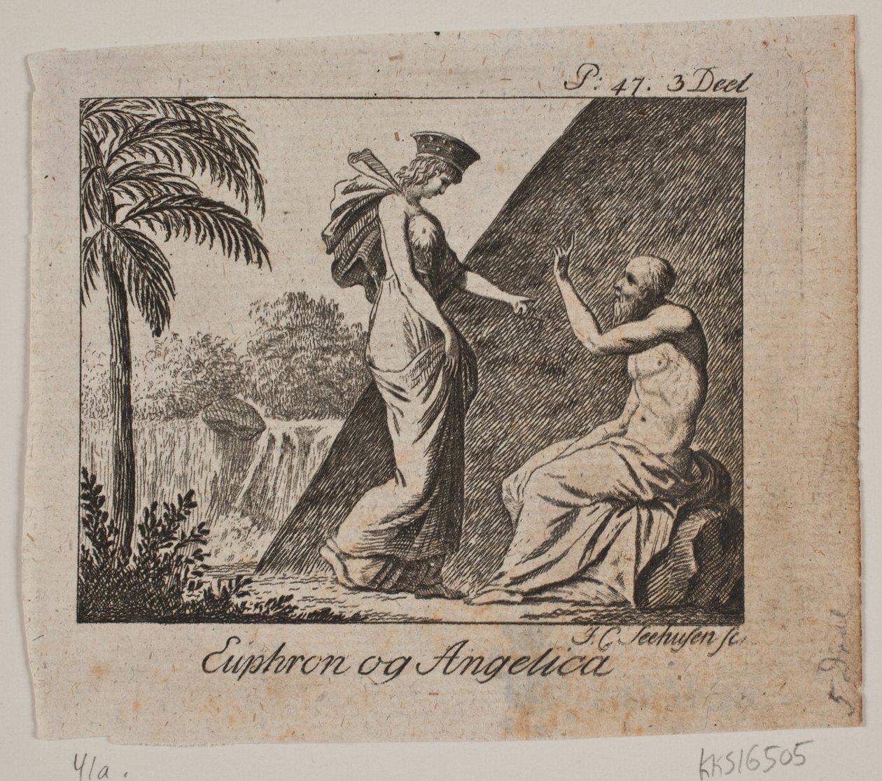 Vinyet. Euphron ve Angelica by Johan Christoph Seehusen
