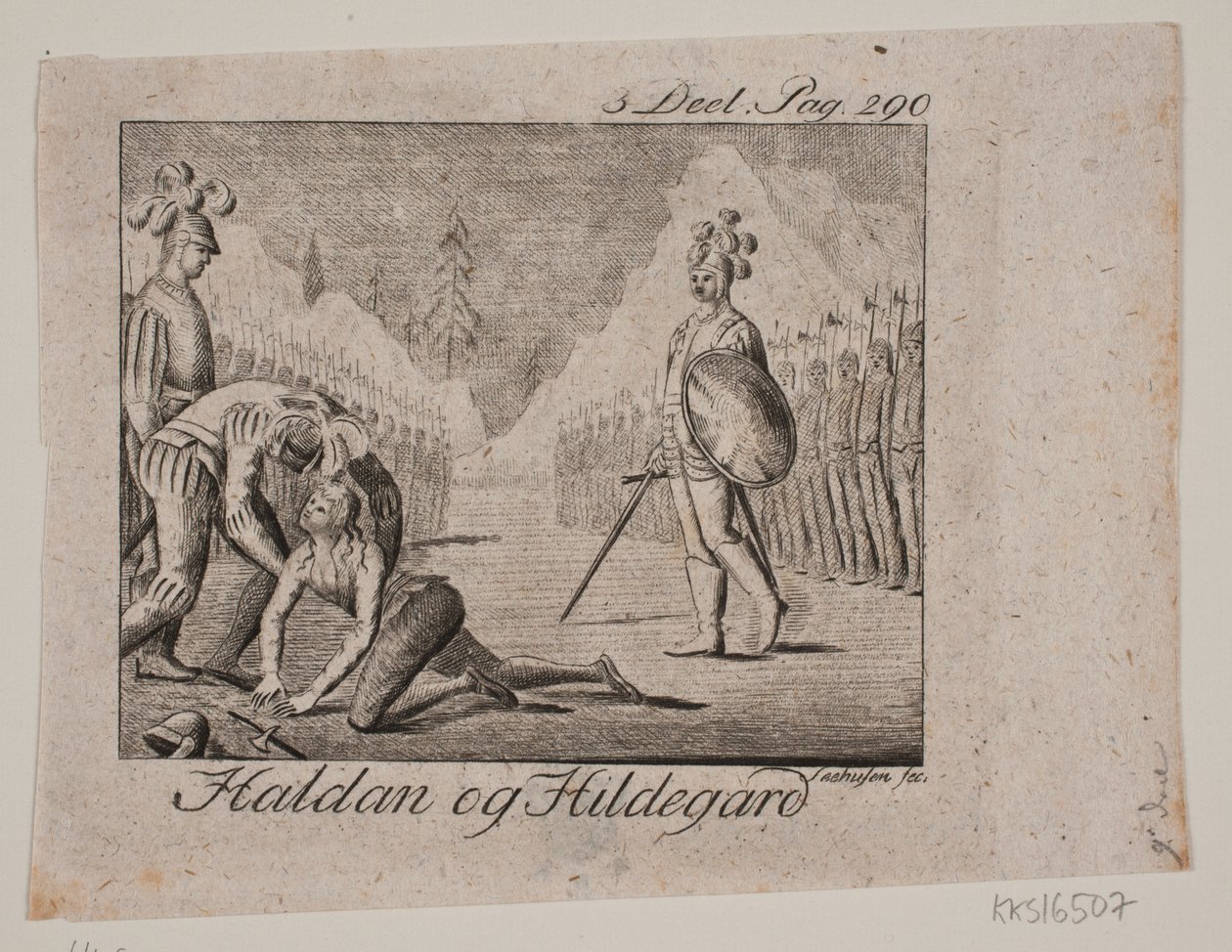 Vinyet. Haldan ve Hildegard by Johan Christoph Seehusen