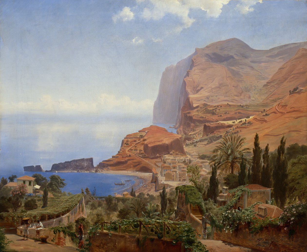 Madeira#39;dan by Johan Fredrik Eckersberg