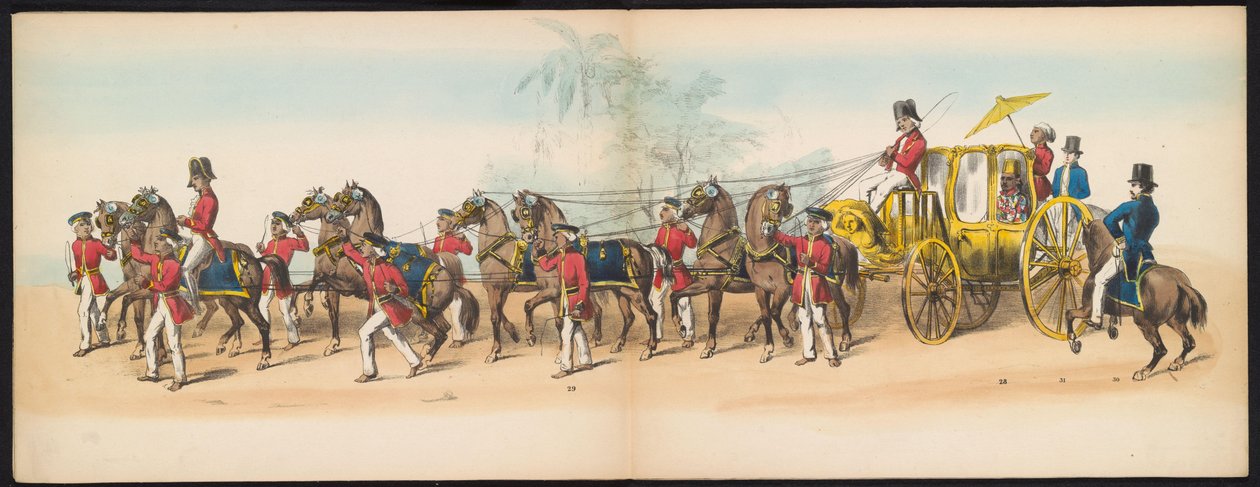 Delft Öğrencilerinin Maskeli Balosu, 1857 (levha 3) Delft öğrenci birliğinin üyeleri tarafından 5 Mayıs 1857