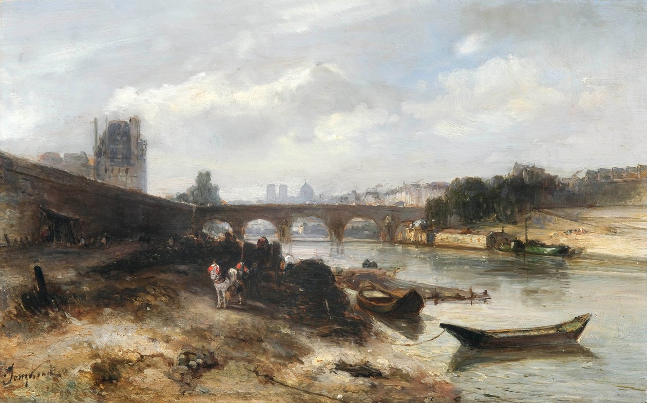 Pont Royal ve Pavillon de Flore