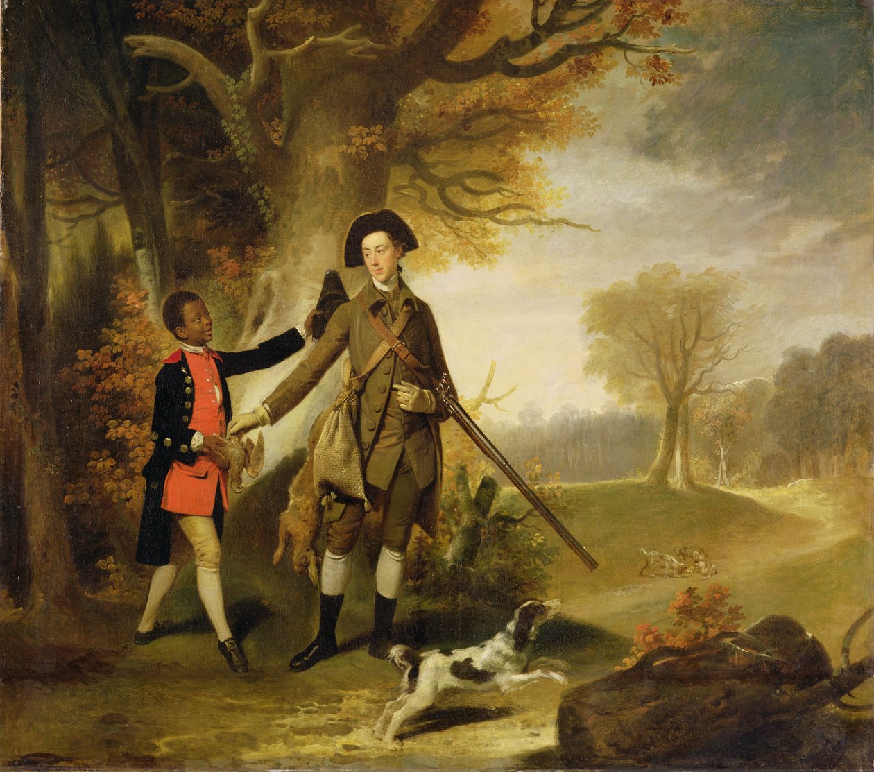 Üçüncü Richmond Dükü (1735-1806) Hizmetkarıyla Ateşe Çıkıyor, c.1765 by Johan Joseph Zoffany
