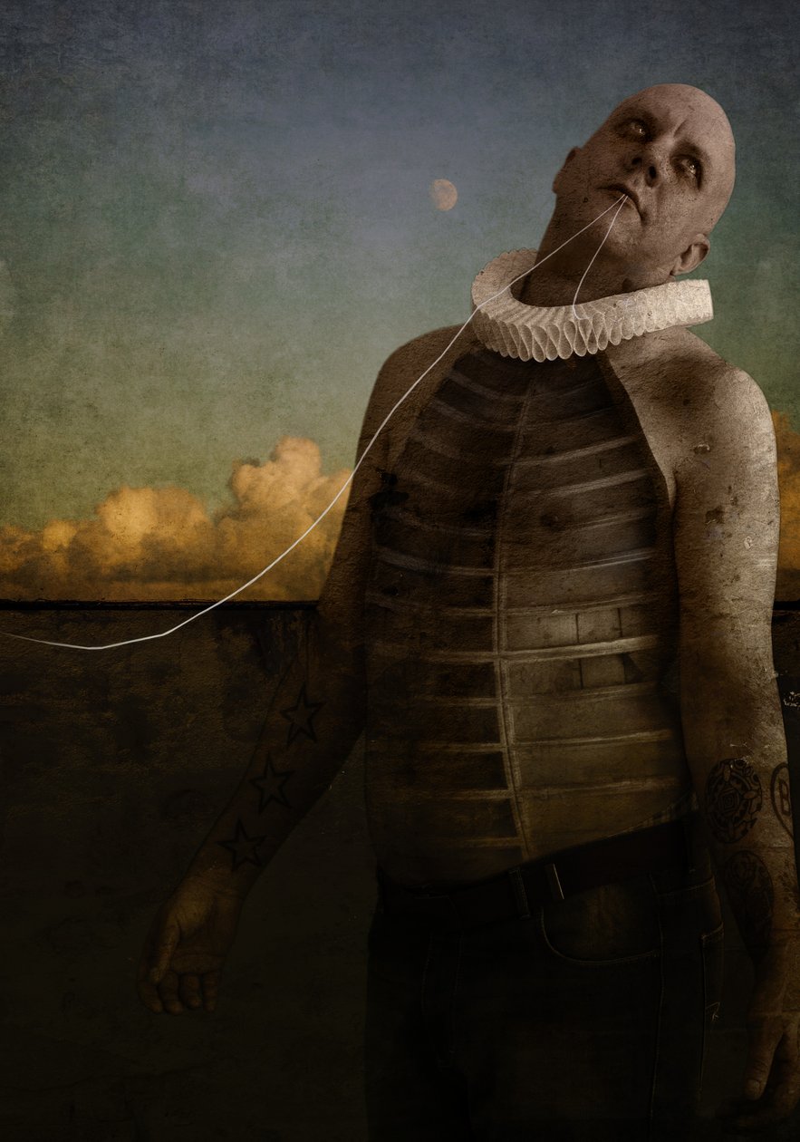 Erkek olmak zor, 2014 (fotoğraf sanatı dijital sanat) by Johan Lilja
