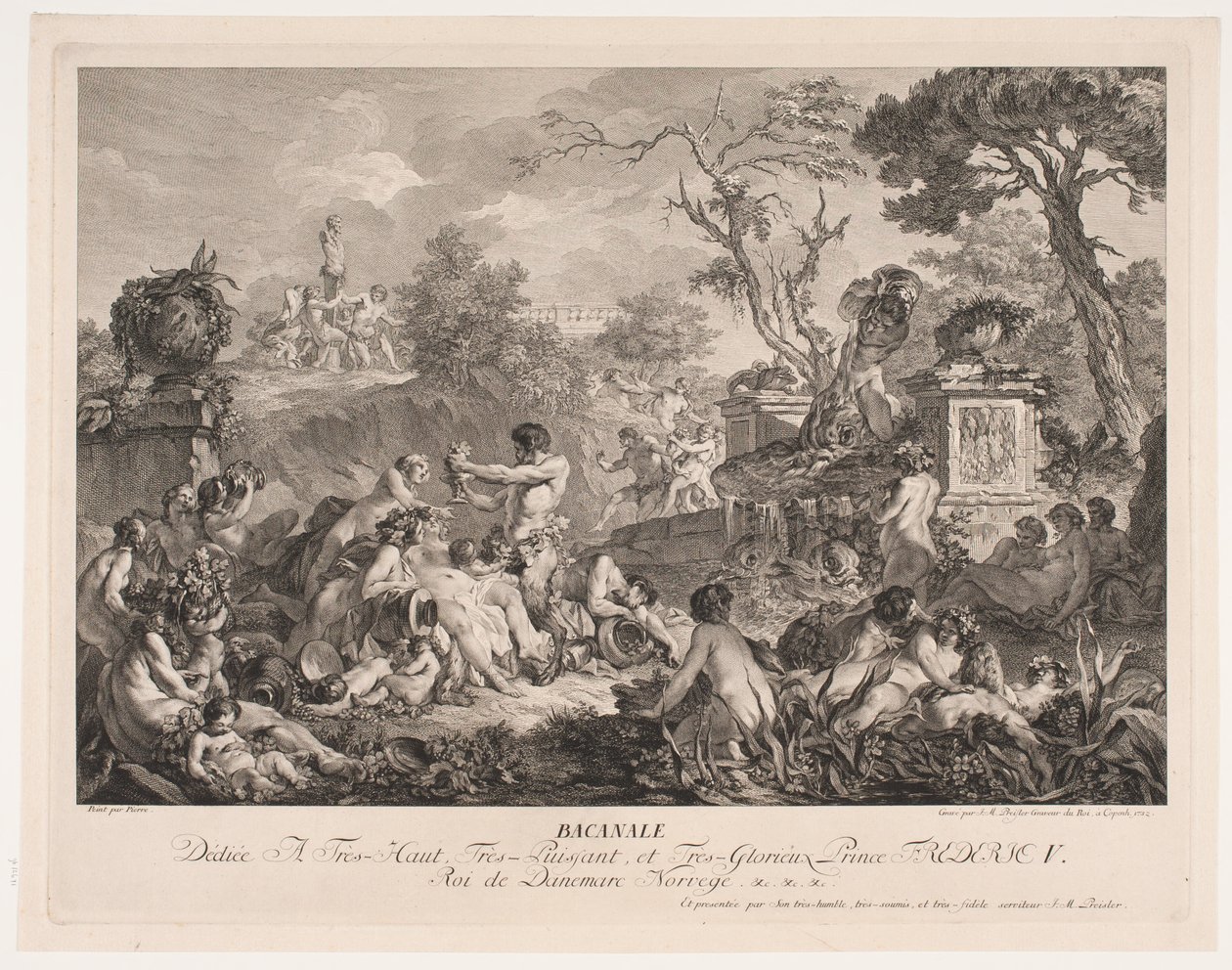 bakkanal by Johan Martin Preisler
