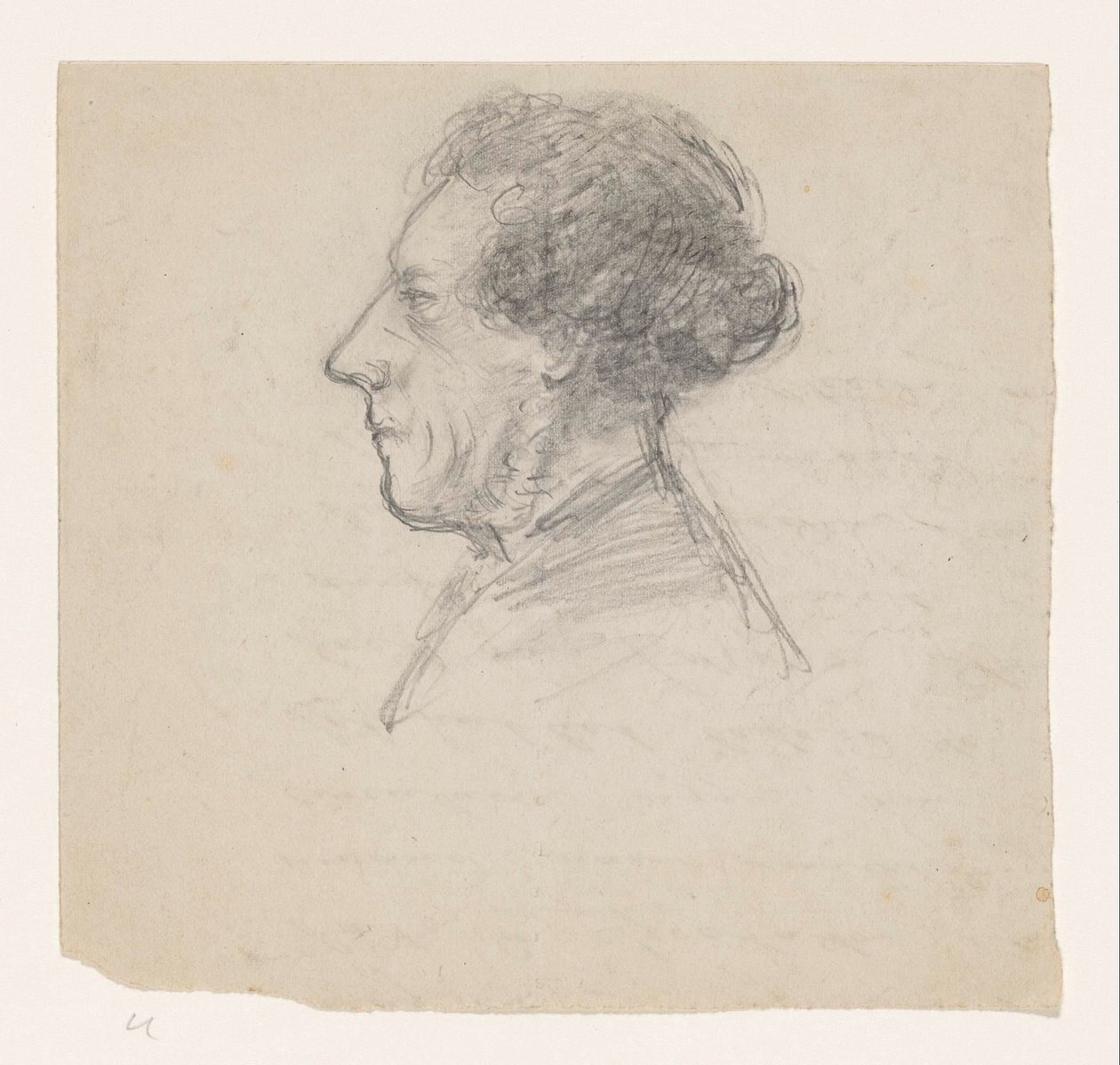 Bilinmeyen portresi by Johan Michaël Schmidt Crans